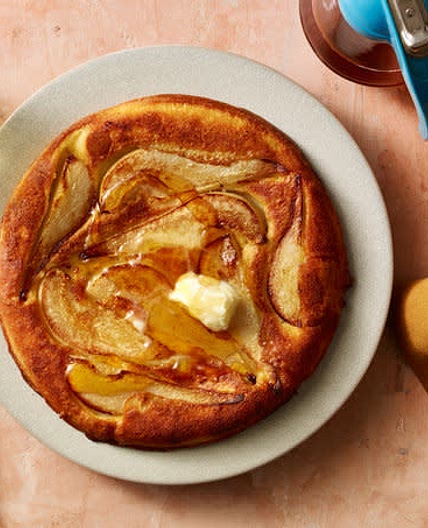 Cast-Iron Sourdough Pancakes