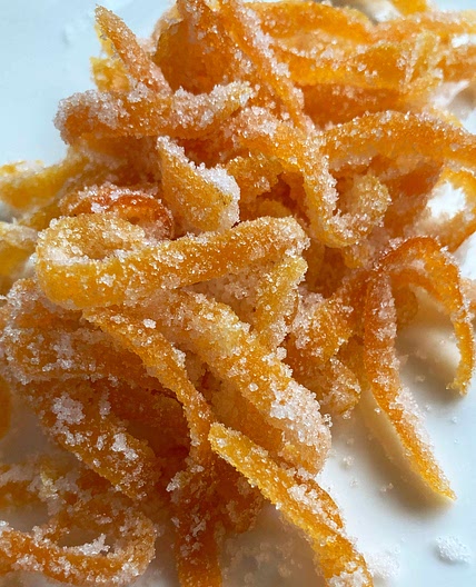 Vegan Grapefruit “Gummie Worms”