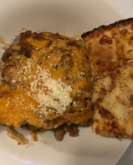 Sunshine Chicken Alfredo bake