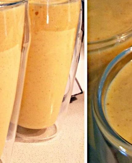 Mango weiss smoothie