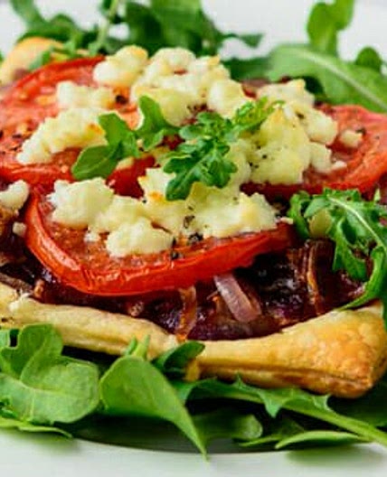 Cheese and Caramelised Onion Tartlets