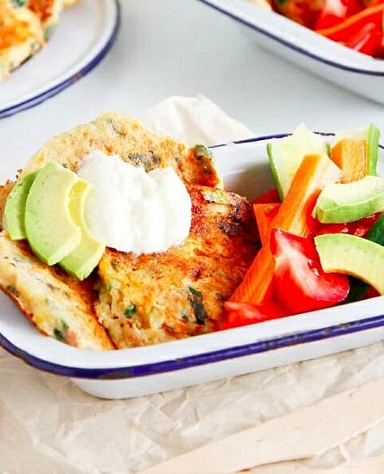 Healthy Corn Fritters