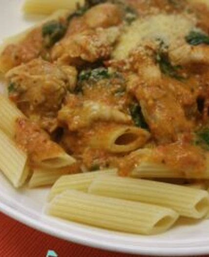Chicken and Spinach Penne with Rosa Sauce – ThermoFun