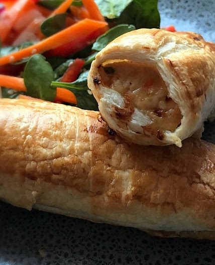 Sweet Chilli and Soy pork Sausage Rolls