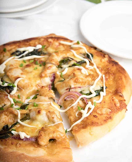 Spicy Buffalo Chicken Pizza