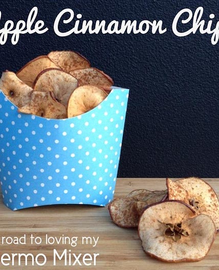 Apple Cinnamon Chips - The Road to Loving My Thermo Mixer