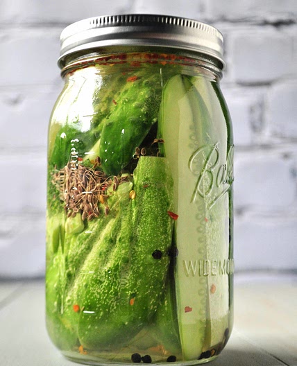 Easy Refrigerator Pickles