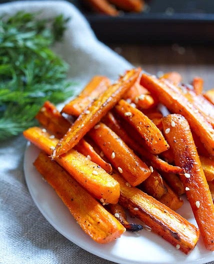 Fried Sesame Carrots