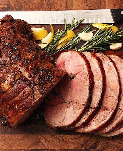 Slow-Roasted Boneless Leg of Lamb Recipe