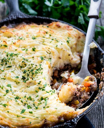 Skillet Shepherd's Pie