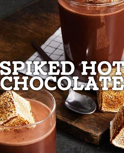 Spiked Hot Chocolate Cocktail