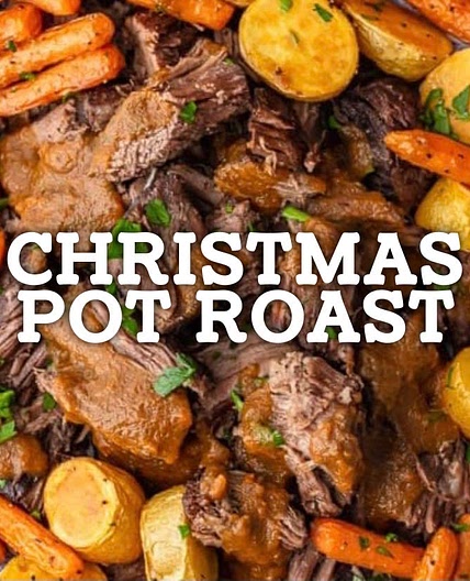 Christmas Pot Roast Cookout