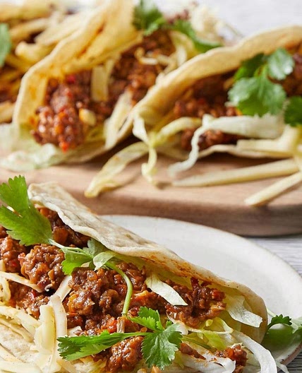 Easy Beef & Veggie Tacos