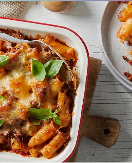Cheesy Bolognese Pasta Bake