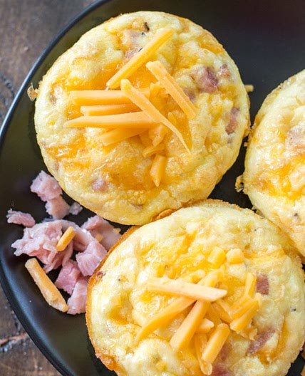 Ham, Egg and Cheese Muffins (keto + meal prep)