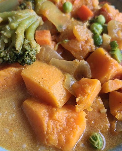 Sweet Potato Coconut Curry