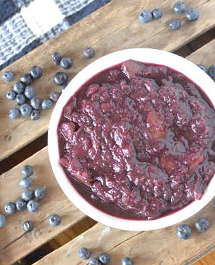 Blueberry Apple Sauce