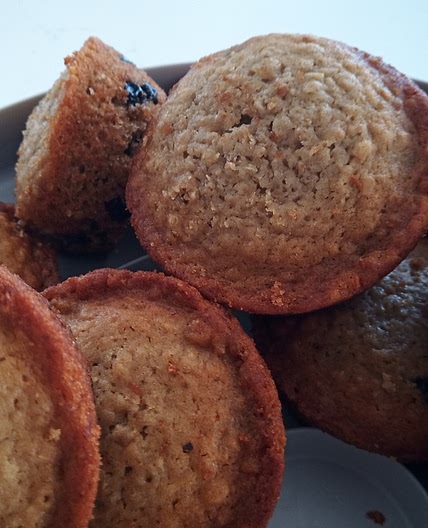 Muffins aux bleuets séchés
