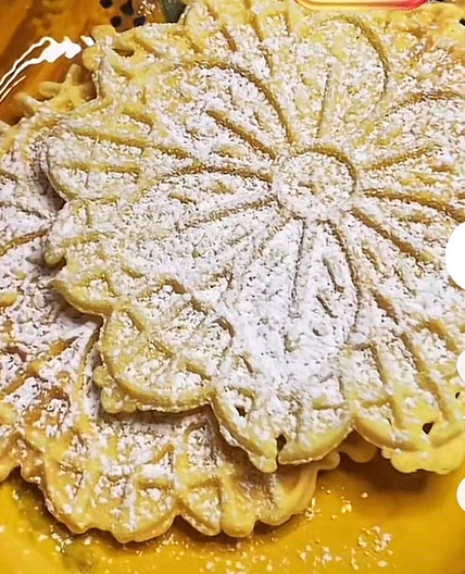 Limoncello Pizzelle