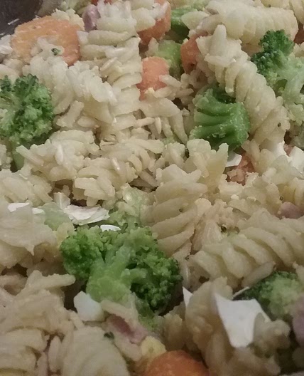 Dog pasta salad