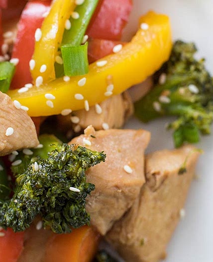 High Protein Chicken & Veggie Stir Fry