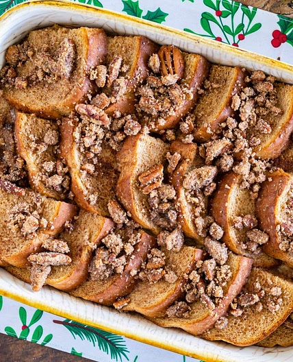  Gingerbread French Toast Bake (Modified THM XO)