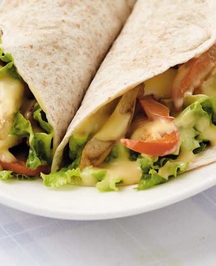 Honey-Mustard Turkey-Bacon Wrap