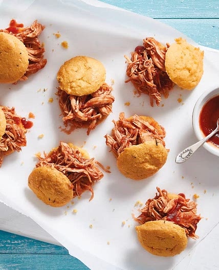 Savoury BBQ Chicken Sliders