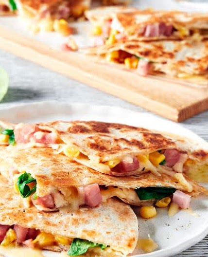 Leftover Quesadillas