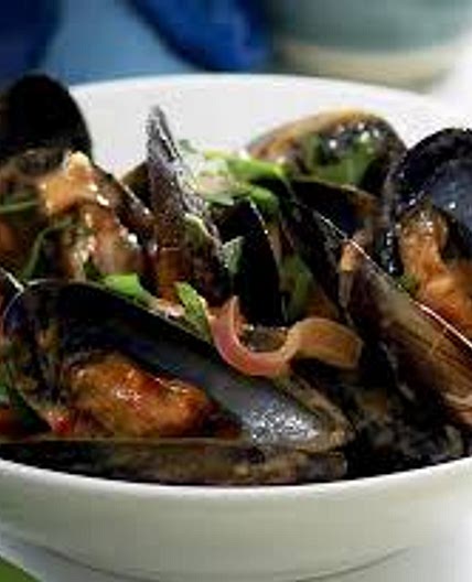 Chilli mussels