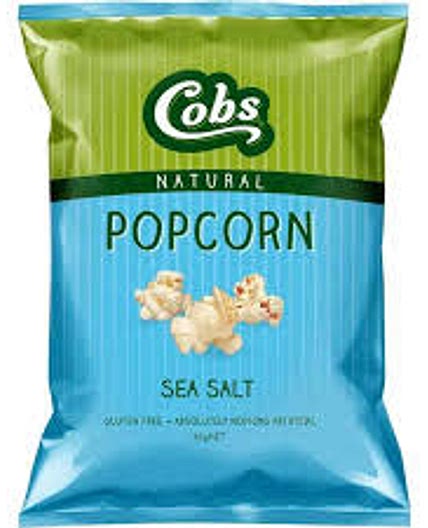 Cobbs natural popcorn