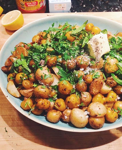 Tiny Boiled Potatoes with Butter and Chives — Alison Roman
