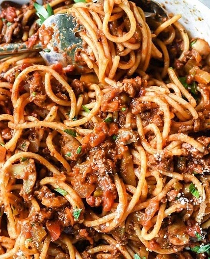Spaghetti with Meat Sauce