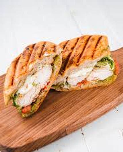 Grilled panini high vit a 2 serves 294 calories *36 carb 8 fat 18.6g protein *