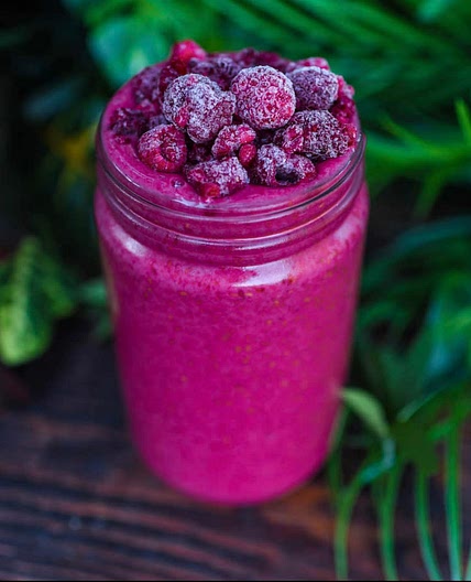 Raspberry Funday Smoothie
