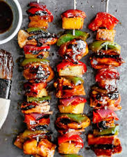 Hawaiian kebab