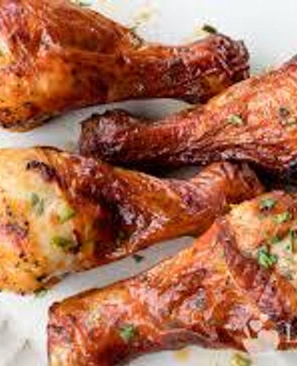 Marinated chicken drumsticks high protein 12 seves 184 calories each *