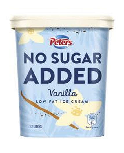 Peters no sugar ice cream