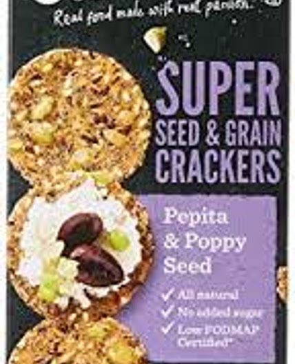 Seed grain crackers