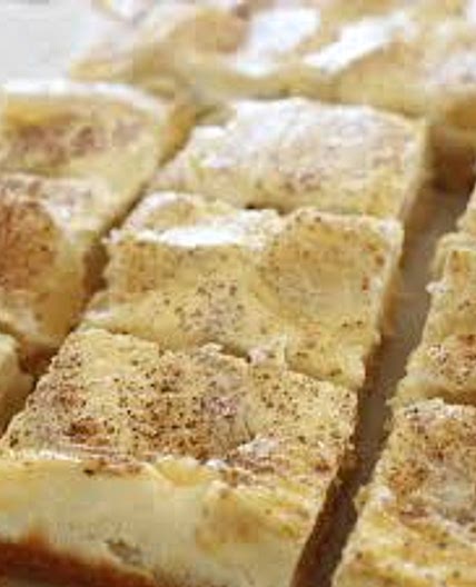 Sour cream apple slice