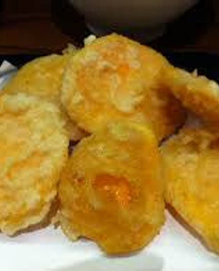 Tempura sweet potato