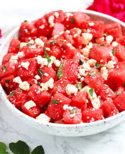 Watermelon salad