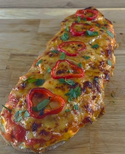 Fajita Cheese on Toast 