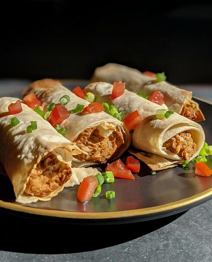 Jumbo Jackfruit Taquitos