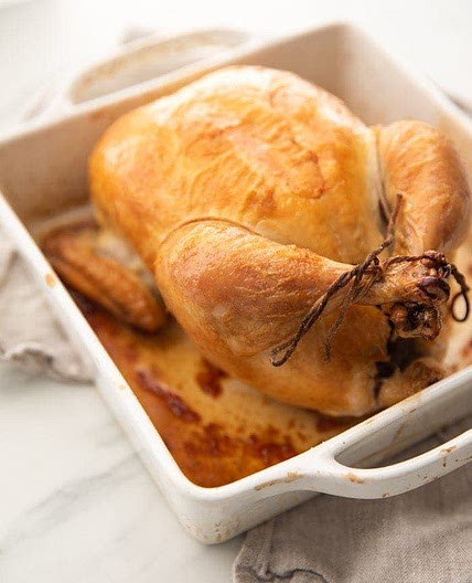 Best Ever Easy Roast Chicken with Gravy