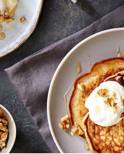 Sticky Date Pancakes