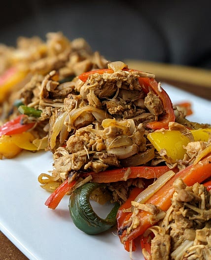 Jackfruit Fajitas