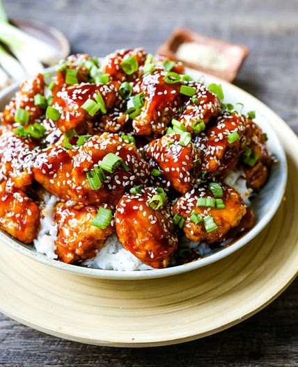 Chinese sesame chicken