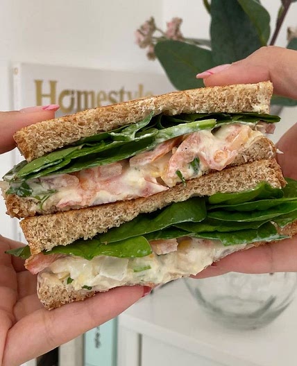 Sandwich de garbanzo