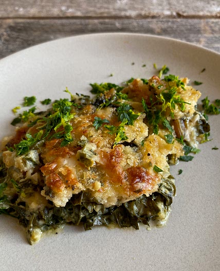 Rainbow Chard Au Gratin